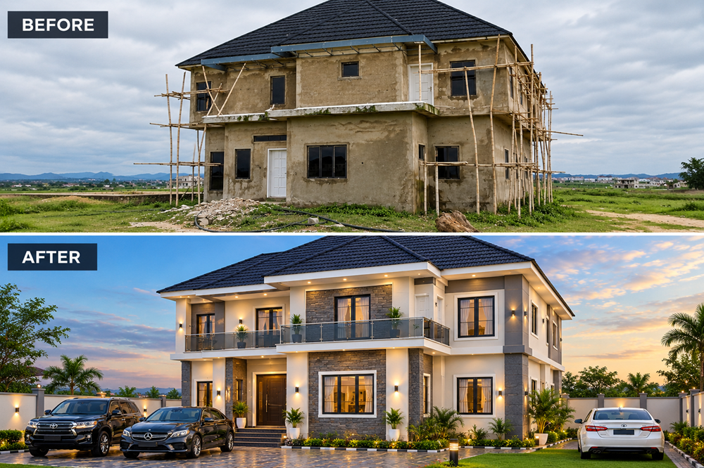 Building project managed through to completion