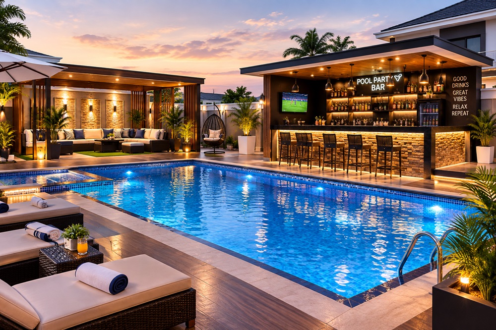 Resort-style pool and leisure