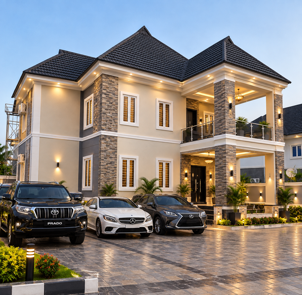 5 BEDROOM DUPLEX architectural render