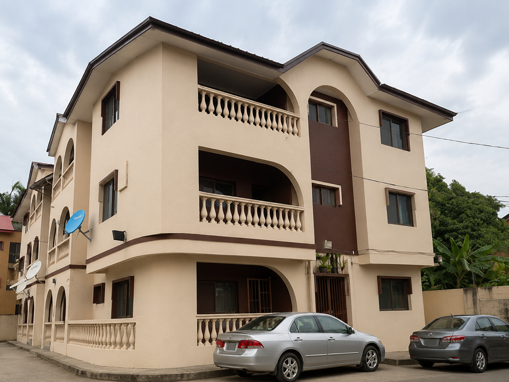 BLOCK OF FLAT architectural render